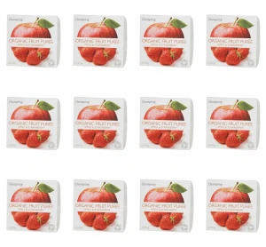 Deser jabłko-truskawka BIO 200 g X12