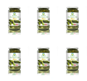 Ogórki Korniszony Deluxe BIO 740/440  g X6