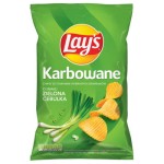 Chipsy Lay's Karbowane zielona cebulka 120 g