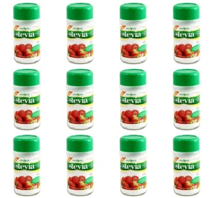 Słodzik puder 150 g Stevia Zielony Listek X12