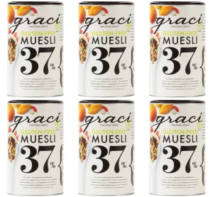 Musli 37% suszonych owoców i nasion BEZGL. 400 g X6