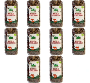 Muszelki czekoladowe BIO 300 g X10