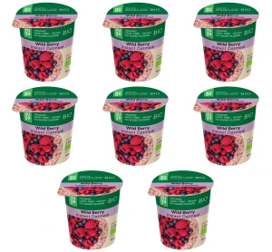 Owsianka z owocami leśnymi pełnoziarnista BIO 60 g X8