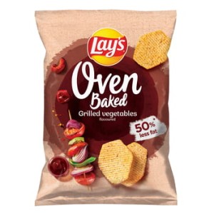Chipsy Lay's Oven Baked grillowane warzywa 110 g