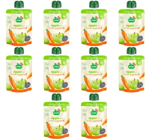 Przecier jabłko-marchew po 6 miesiącu życia BIO 90 g X10