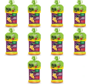 Smoothie banan-czarna- porzeczka  bez dodatku cukru 120g X10