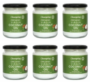 Olej kokosowy virgin BIO 200 g / 222 ml X6