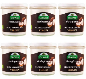 Olej kokosowy virgin BIO 240 g X6
