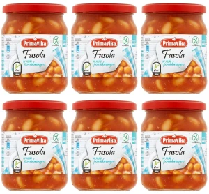 Fasola w sosie pomidorowym 440 g X6