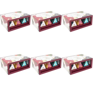 Zestaw herbatek świątecznych 12 Piramidek w 3 różnych smakach 24g BIO BN X6