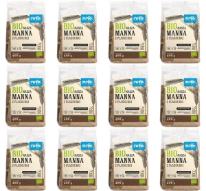 Kasza manna z płaskurki pełnoziarnista BIO 400 g X12