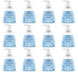 Mydło w piance Sensitive 300 ml X12