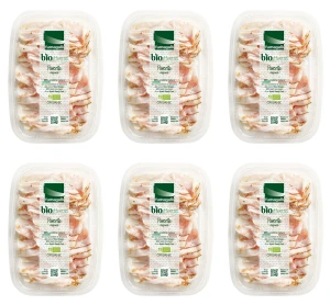 Pancetta- boczek wieprzowy dojrzewający w plastrach BIO 70 g X6