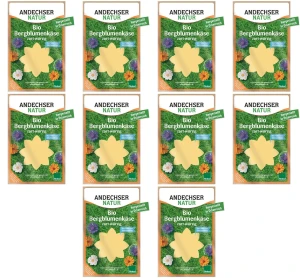 Ser bergblumenkaese w plastrach 50% tł. BIO 125 g X10