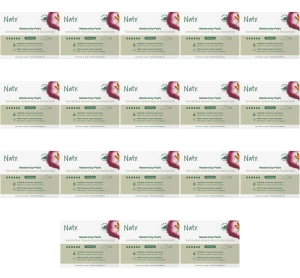 Ekologiczne podpaski poporodowe, kompostowalne, extra long, 10 szt X18