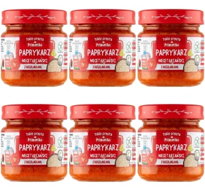 Paprykarz wegetariański z kaszą jaglaną 160 g X6