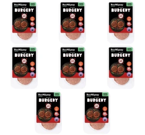 Bezmięsne Burgery 220g X8