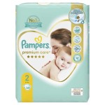 Pieluchy Premium Care Rozmiar 2 Pampers 68 sztuk