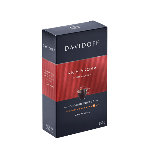 Kawa aroma mielona Davidoff Rich 250 g DAVIDOFF café - Rich Aroma - Ground coffee 3_0.png