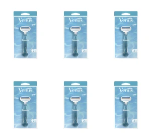 Gillette Venus Classic maszynka do golenia dla kobiet z 2 wymiennymi ostrzami X6