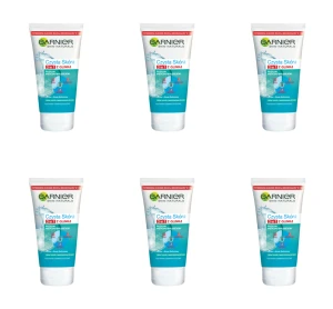 Garnier Czysta Skóra 3 w 1 Żel myjący peeling maseczka 150 ml X6