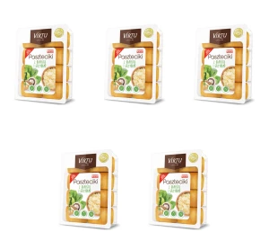 Virtu Paszteciki z kapustą i grzybami 250g X5
