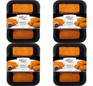 Krokiety z pieczarkami i mozzarellą 450 g Kuchnia Polki X4