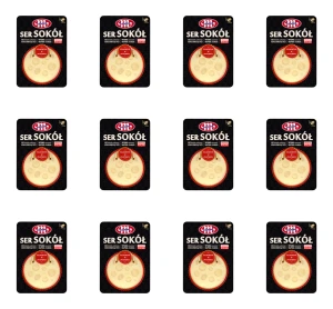Mlekovita Ser Sokół plastry 150g X12