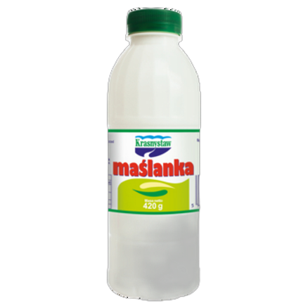 Maślanka Krasnystaw 420 g Maślanka naturalna Krasnystaw 420g