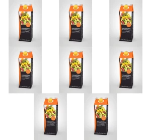 TGQ Nektar multivitamina z 12 gatunków owoców 1l X8