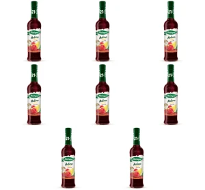 Herbapol Syrop Owocowy Koncentrat o Smaku Malina z Cytryną z Witaminami 420ml X8
