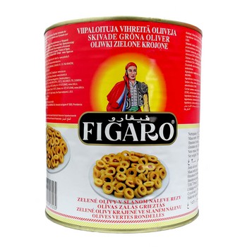 Oliwki zielone krojone Dorapol 3 kg Oliwki zielone krojone Dorapol 3000g