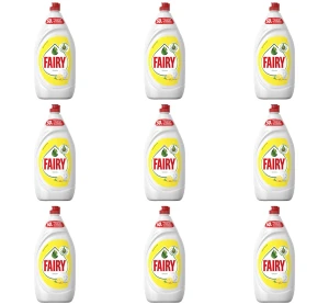 Fairy Lemon Płyn do mycia naczyń 1350 ml X9