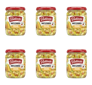 Pudliszki Mieszanka warzywna z kukurydzą 450 g X6