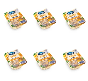 Sałatka warzywno-jajeczna z kurkami Lisner 140g X6