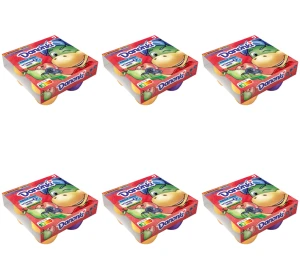 Danone Danonki Mega brzoskwinia-gruszka jagoda 4x90g X6