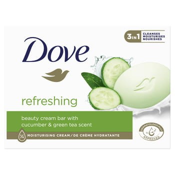 Mydło ogórek i zielona herbata Dove 90 g DOVE_Kremowa_Kostka_Myjaca_Dove_Ogorek_i_zielona_herbata_90g_16843567_1_350_350.jpg