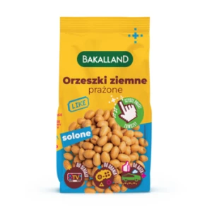 Bakalland Orzeszki ziemne prażone solone 140 g