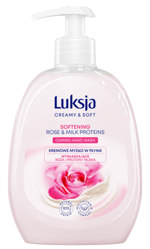 Mydło w płynie róża i proteiny mleka Luksja 500ml