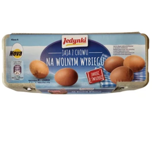 Nova - Jaja z wolnego wybiegu klasa wagowa M, 10 sztuk