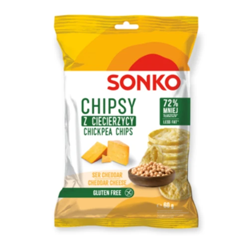SONKO Chipsy z ciecierzycy o smaku sera cheddar 60g 1779191572813-2tkmxh.png