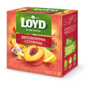 Loyd Herbatka o smaku brzoskwini i cytryny (20 x 2 g)