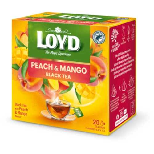 Loyd Herbata czarna o smaku mango i brzoskwini (20 x 1,8 g) 1779191727260-dm63ab.png