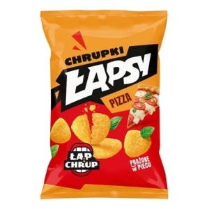 ŁAPSY Chrupki kukurydziane o smaku pizzy 150 g