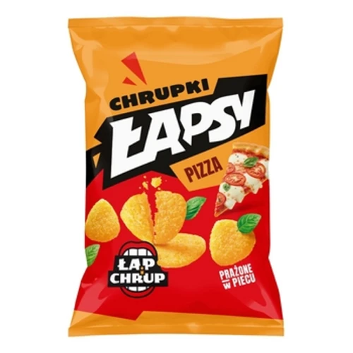ŁAPSY Chrupki kukurydziane o smaku pizzy 150 g 1779191747073-jvwq1c.png