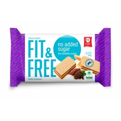 Wafle Fit&Free bez dodatku cukrów kakaowe 95 g 1779191924221-w74wob.png