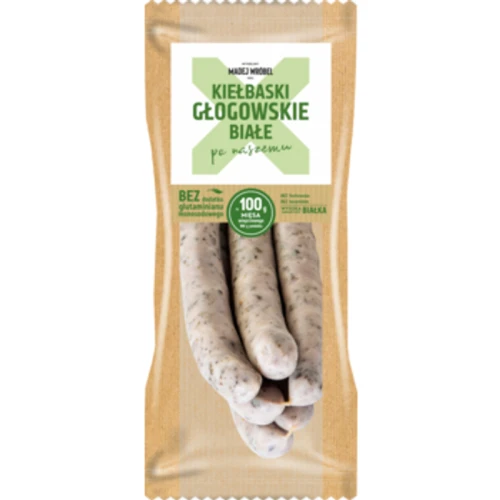 Madej Wróbel Kiełbaski głogowskie białe 220 g 1779194715807-m4tlx.png
