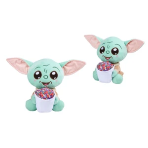 Disney Grogu z popcornem, 25 cm