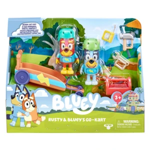 Bluey Zestaw Gokart Pojazd 2 Figurki