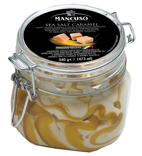 Mancuso Lody słony karmel z pastą karmelową variegato, ozdobione granulkami karmelowymi, 340 g (473 ml) 910732.png